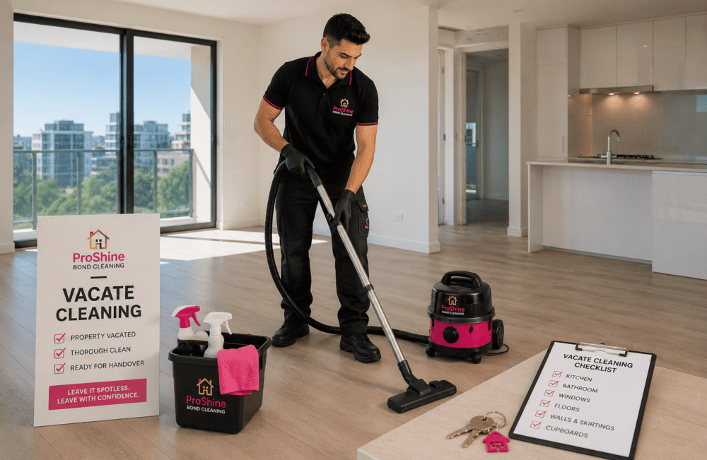 Vacate Cleaning services