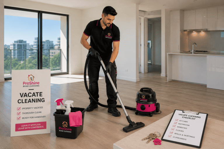 Vacate Cleaning services