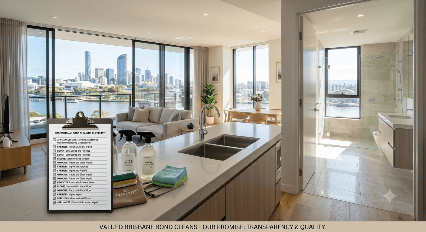 Bond Cleaning Checklist