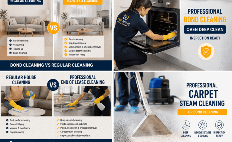 Regular household cleaning vs professional end of lease cleaning Brisbane